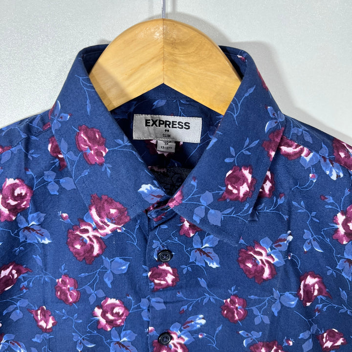 EXPRESS SLIM FIT CASUAL COTTON SHIRT
