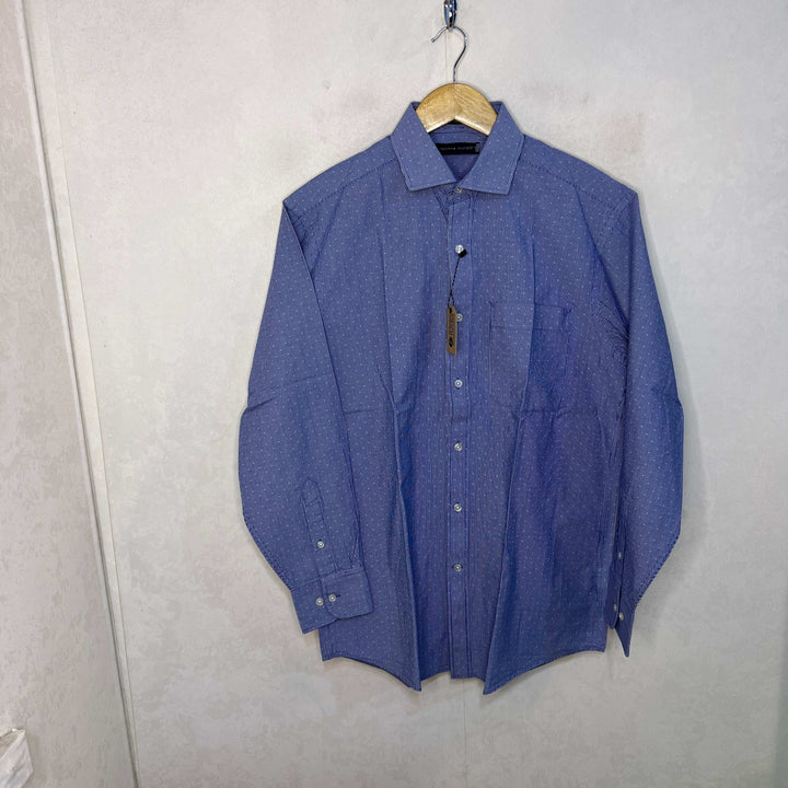 TOMMY HILFIGER REGULAR FIT SEMI FORMAL COTTON SHIRT - JS BROTHERS 