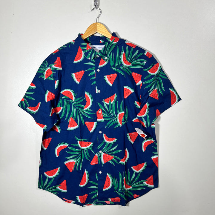 OLD NAVY BUTTON DOWN HALF SLEEVES SHIRT BRAND NEW