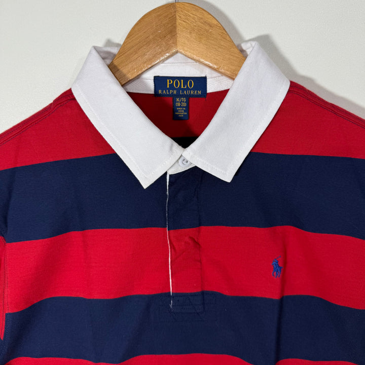 RALPH LAUREN POLO LONG SLEEVES COTTON POLO TSHIRT