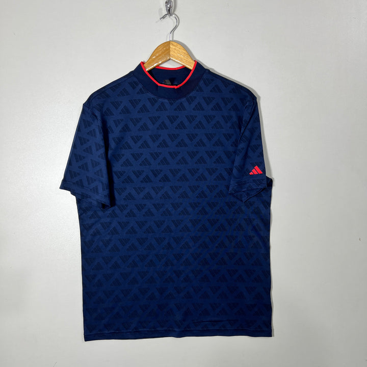 ADIDAS MOCK NECK SPORT TSHIRT