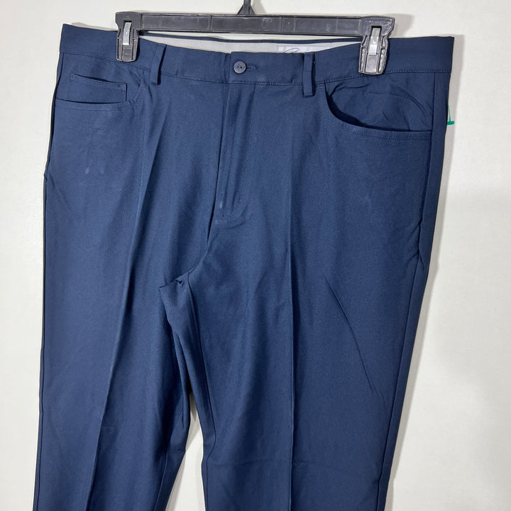 GREG NORMAN STRAIGHT FIT PERFORMANCE PANT WITH STRETCH BLUE COLOUR