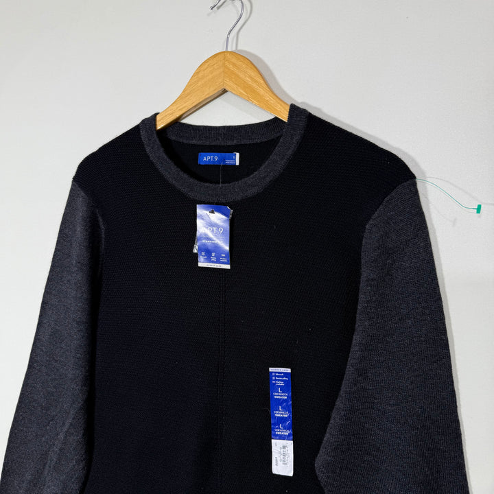 APT.9 ULTRA SOFT MACHINE WASHABLE MERINO WOOL SWEATER BRAND NEW