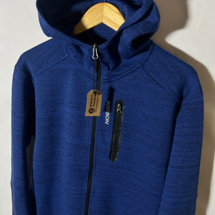 KARBON FLEECE JACKET WITH HOOD