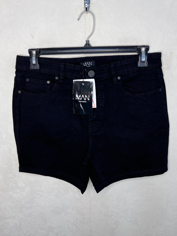 BOOHOOMAN DENIM SHORT BRAND NEW WITH STRETCH