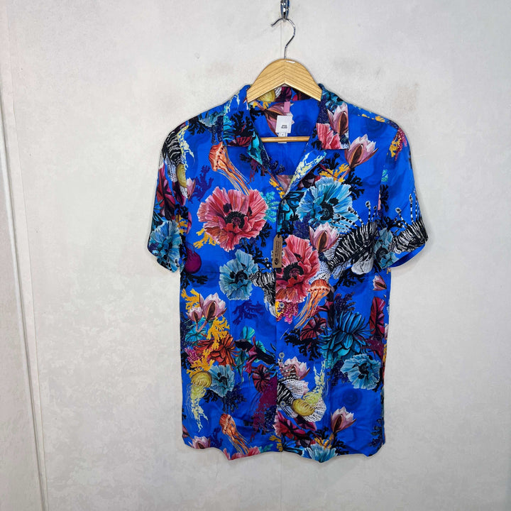 RIVER ISLAND SAFARI COLLAR HAWAI SHIRT - JS BROTHERS 