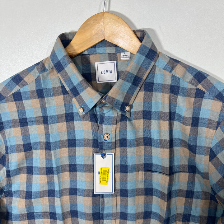 ROWN SOFT TOUCH BUTTON DOWN HALF SHIRT BRAND NEW