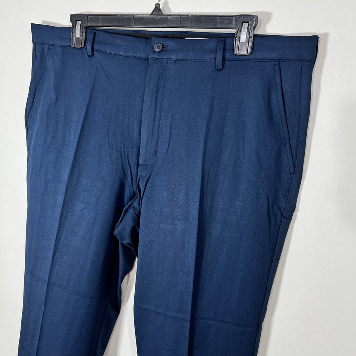 GREG NORMAN STRAIGHT FIT PERFORMANCE PANT WITH STRETCH BLUE COLOUR