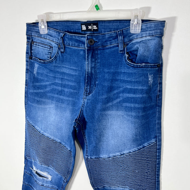 JAY JAYS RIPPED JEANS WITH STRETCH