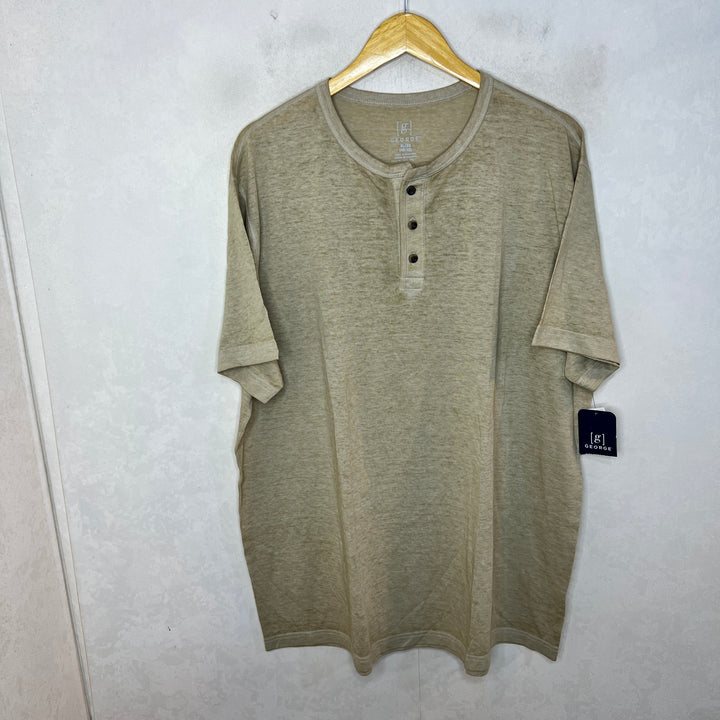GEORGE HEN LEY COLLAR TYE DYE COTTON TSHIRT BRAND NEW