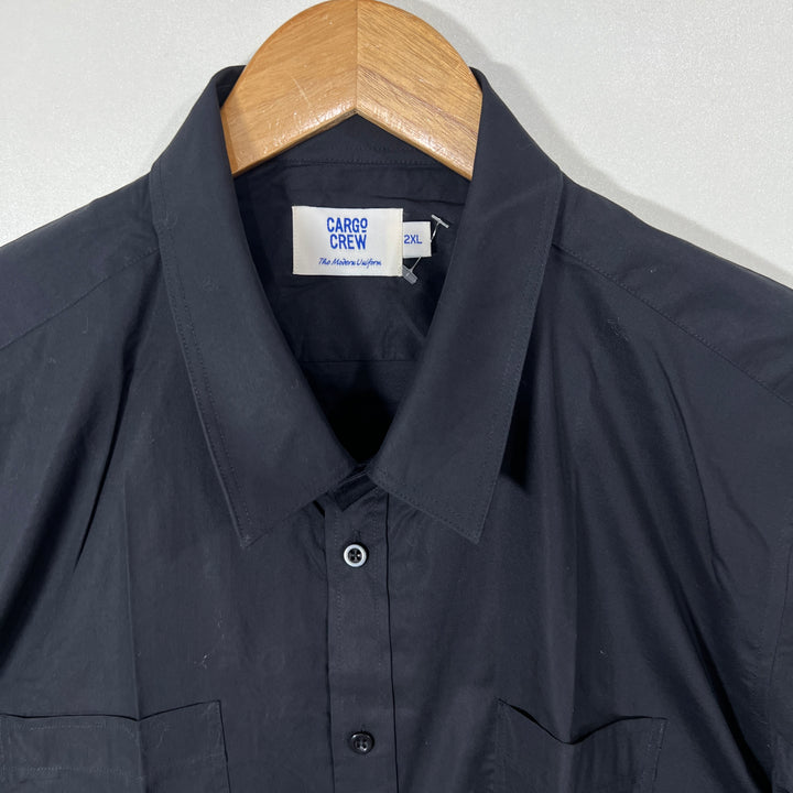 CARGO CREW DOUBLE POCKETS HALF SLEEVES SHIRT