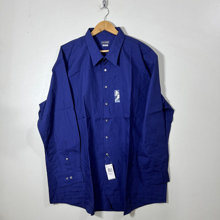 VAN HEUSEN TALL FIT WRINKLE FREE FORMAL SHIRT BRAND NEW