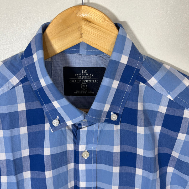 TEX BUTTON DOWN CASUAL COTTON SHIRT BRAND NEW