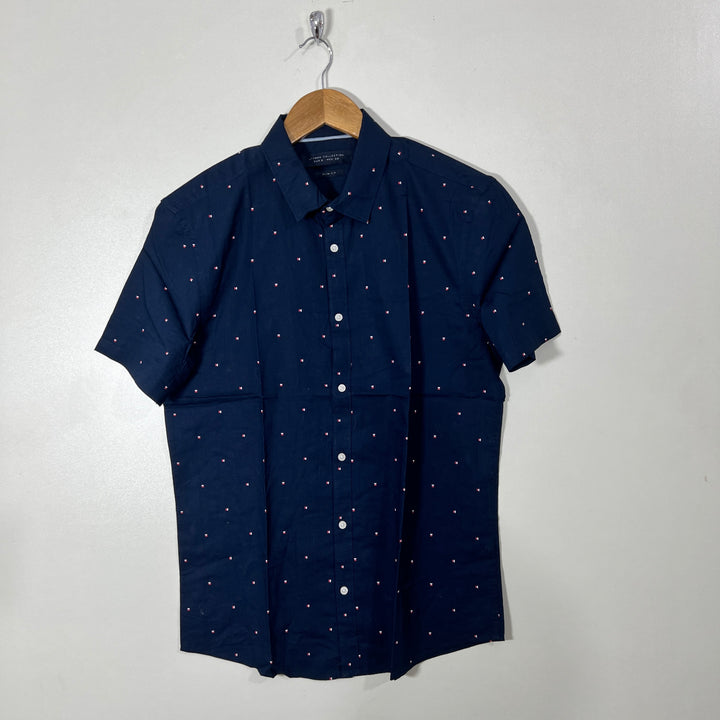 LFTMAN SLIM FIT HALF SLEEVES SHIRT
