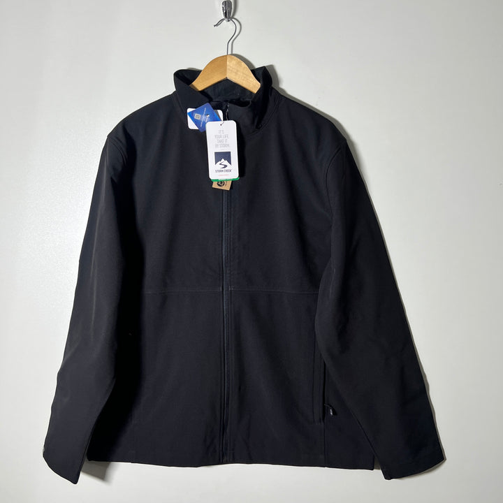 STORM CREEK SOFT SHELL WINDBREAKER JACKET INNER FLEECE