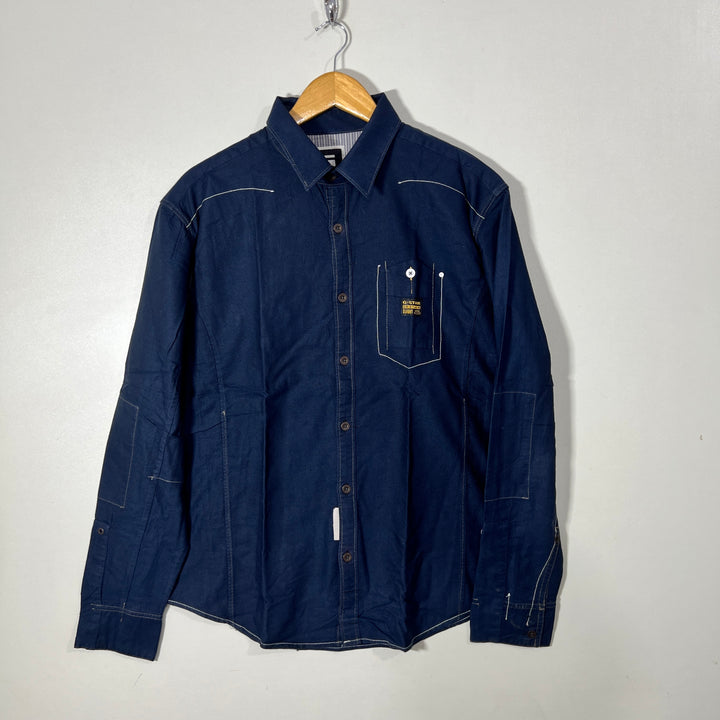 G STAR RAW CASUAL COTTON SHIRT
