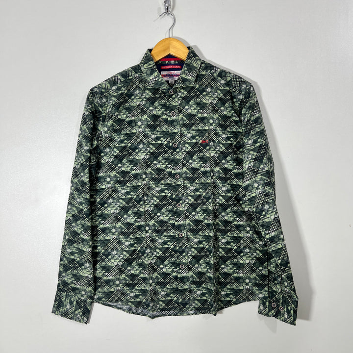 Dark & FISH CASUAL COTTON SHIRT