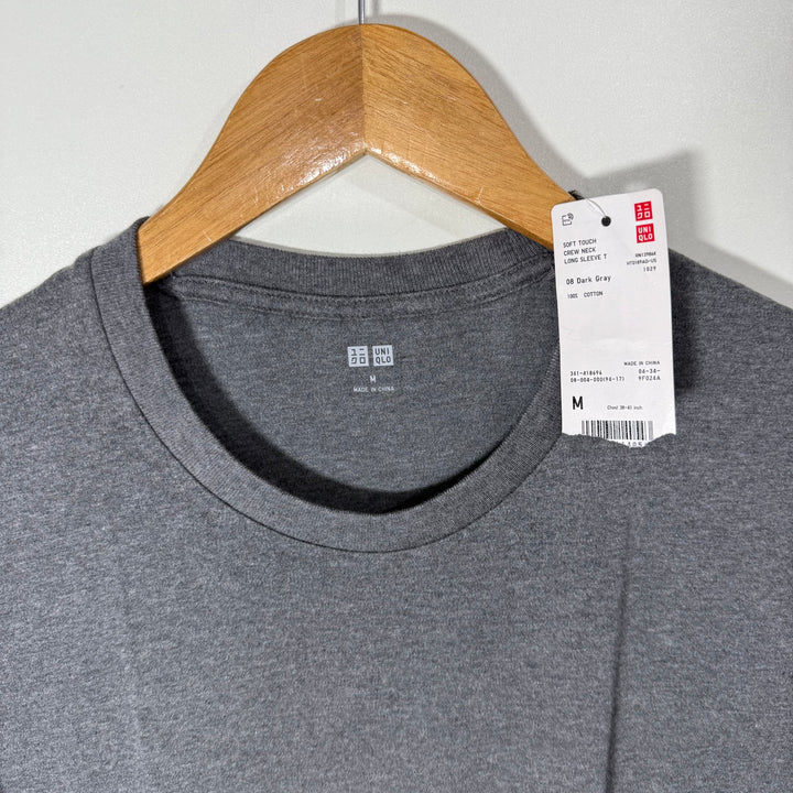 UNIQLO LONG SLEEVES COTTON TSHIRT BRAND NEW