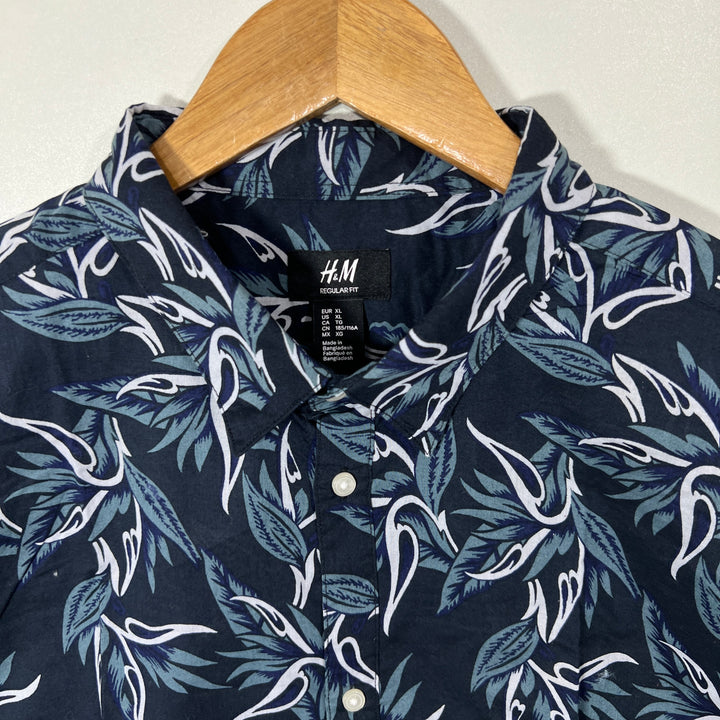 H&M REGULAR FIT CASUAL COTTON SHIRT