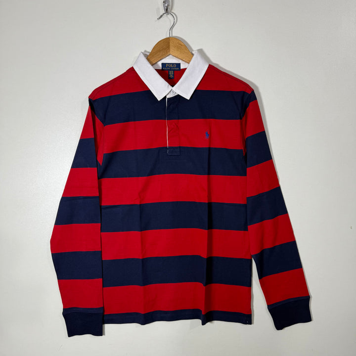 RALPH LAUREN POLO LONG SLEEVES COTTON POLO TSHIRT