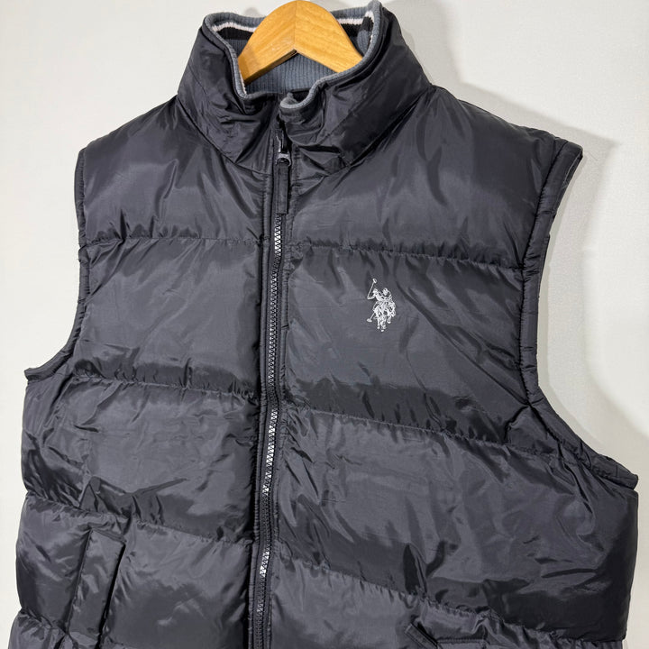 US POLO ASSN SLEEVES LESS PUFFER JACKET