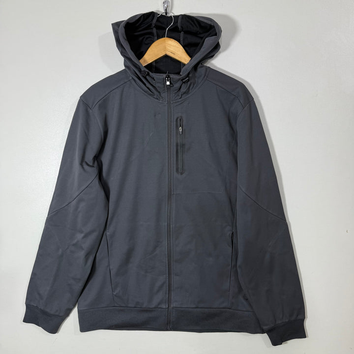 MONDETTA SOFT SHELL WINDBREAKER JACKET WITH HOOD