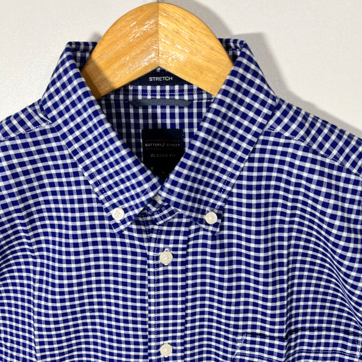 DOCKERS CLASSIC FIT BUTTON DOWN OXFORD COTTON SHIRT