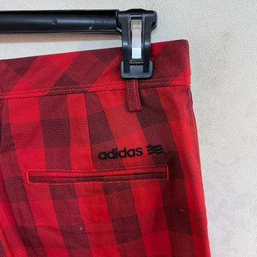 ADIDAS CHECKERED GOLF SHORT - JS BROTHERS 