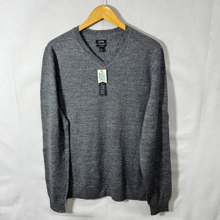 APT.9 V NECK MERINO WOOL SWEATER BRAND NEW