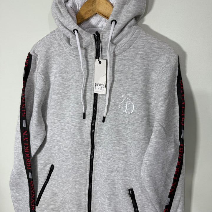 SUPPLY & DEMAND SWEAT JACKET BRAND NEW INNER FLEECE WITH HOOD