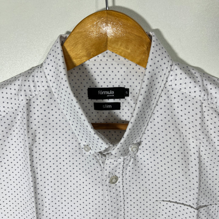 FORMULA BUTTON DOWN HLAF SLEEVES SHIRT