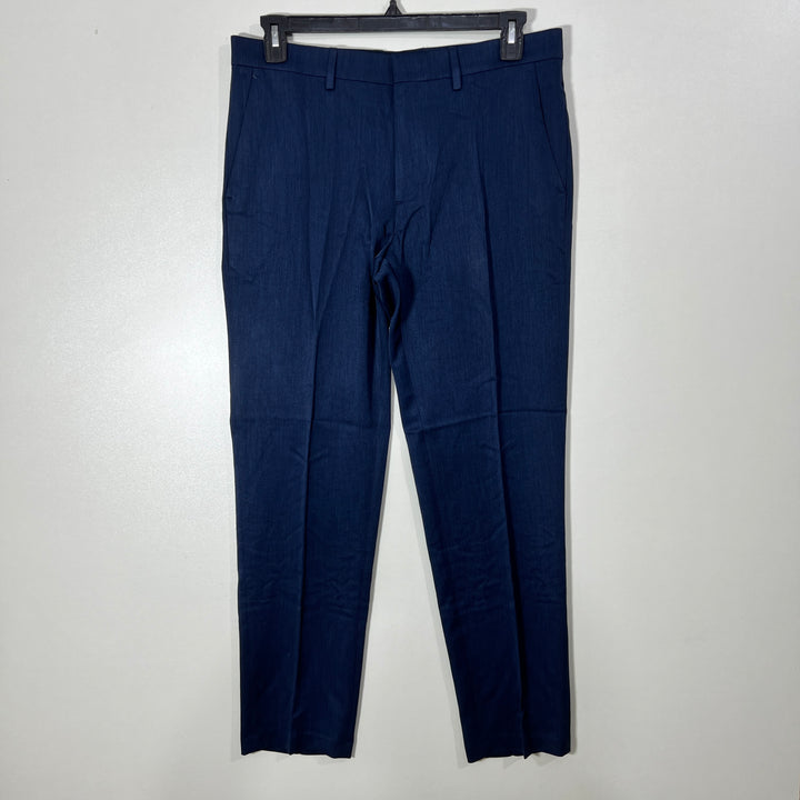 HAGGAR FLEX SERIES SLIM FIT MOISTURE CONTROL DEESS PANT BRAND NEW WITH STRETCH FABRIC