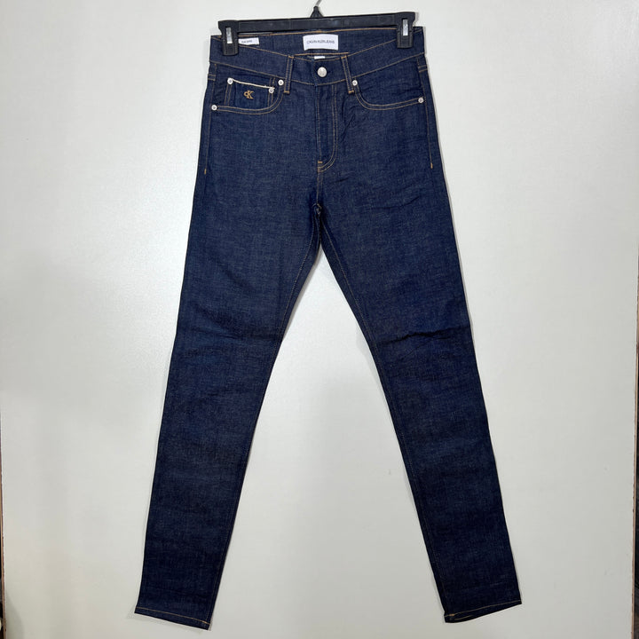 CALVIN KLEIN SKINNY FIT DENIM PANT WITHOUT STRETCH