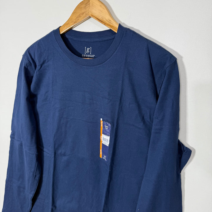 GEORGE LONG SLEEVES COTTON TSHIRT BRAND NEW