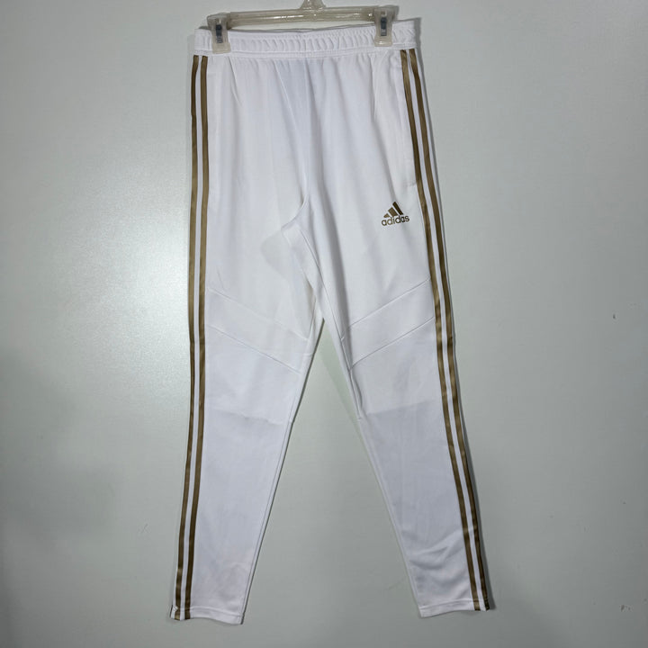 ADIDAS CLIMACOOL SPORT TROUSER WITH SIDE ZIP POCKETS WHITE COLOUR