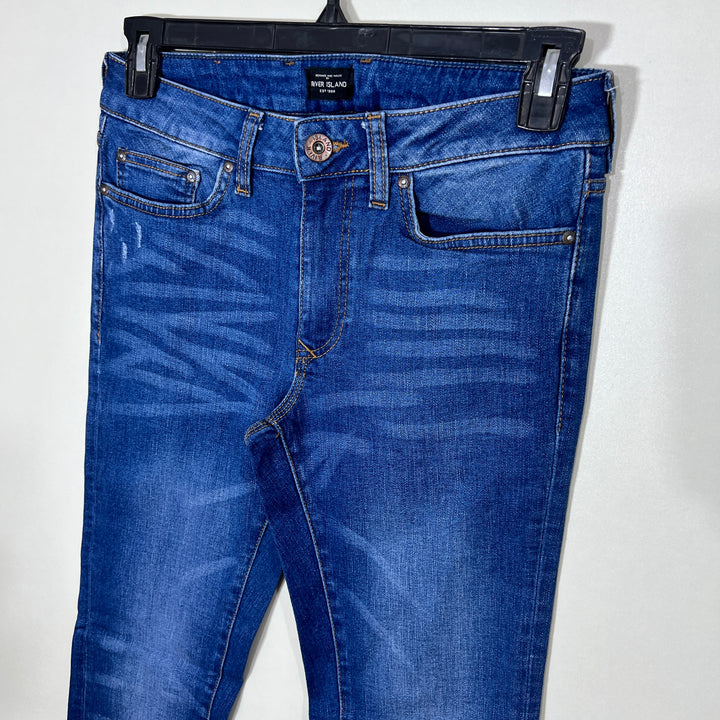 RIVER ISLAND SKINNY FIT DENIM PANT WITH STRETCH