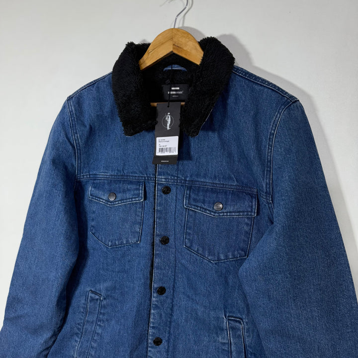 DR DENIM JEANS DENIM JACKET BRAND NEW INNER SHERPA LINNED