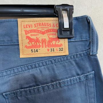 LEVIS 514 LOOSE FIT COTTON JEANS WITHOUT STRETCH - JS BROTHERS 