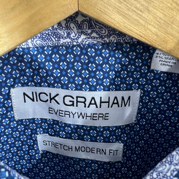 NICK GRAHAM CASUAL COTTON SHIRT