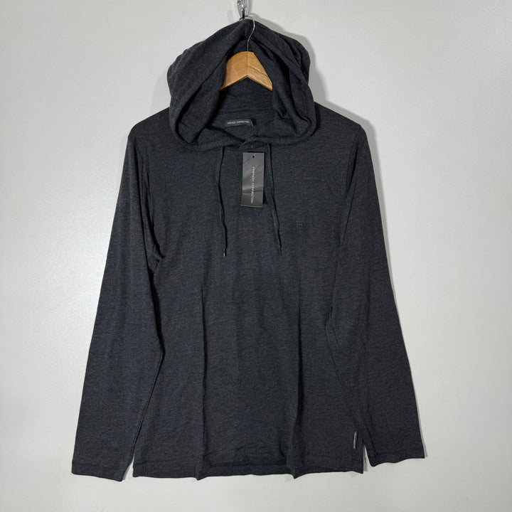 FRENCH CONNECTION LONG SLEEVES COTTON TSHIRT BRAND NEW WITH HOOD