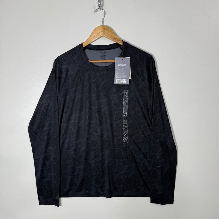 JOCKEY PRINTED LONG SLEEVES SPORT TSHIRT BRAND NEW