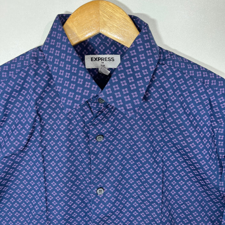 EXPRESS SLIM FIT CASUAL COTTON SHIRT