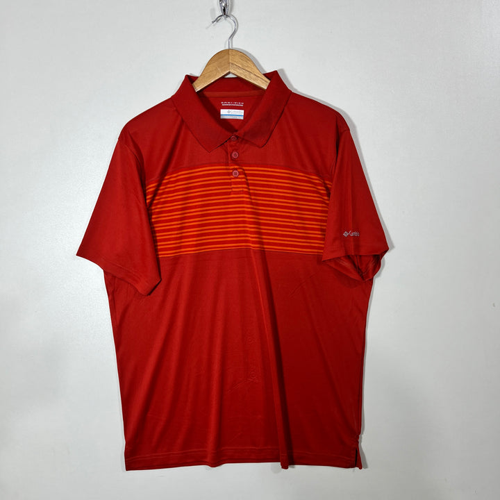 COLUMBIA OMNI WICK SPORT POLO TSHIRT