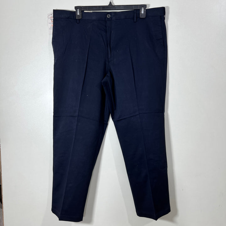 DOCKERS RELAXED FIT COMFORT KHAKI COTTON CHINO CPANT BRAND NEW WITH STRETCH DARK NAVY BLUE
