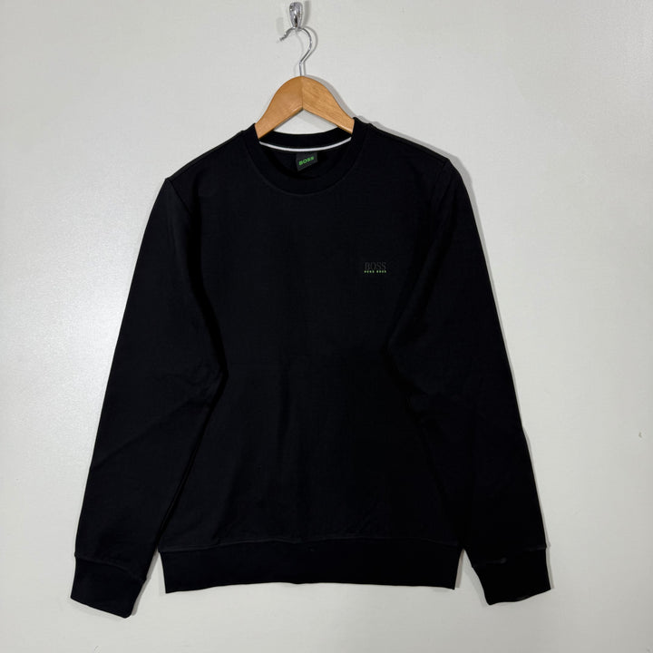 HUGO BOSS SWEATSHIRT BLACK COLOUR