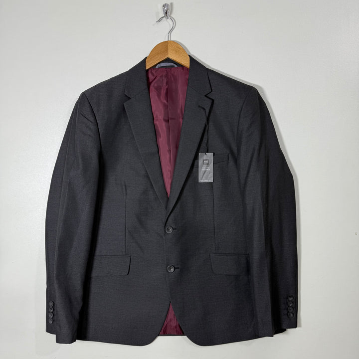 MARKS & SPENCER TAILORED FIT MACHINE WASHABLE BLAZER BRAND NEW CHARCOAL GREY