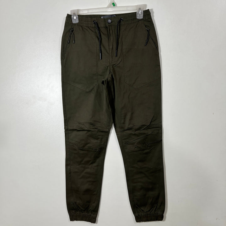 DENIM &CO COTTON JOGGER PANT WITH STRETCH