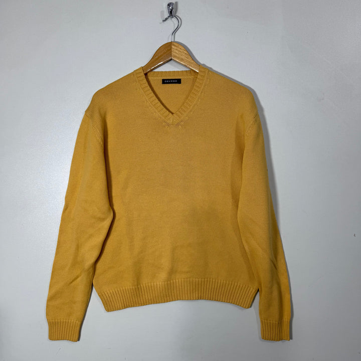 DEVRED V NECK COTTON SWEATER BRAND NEW
