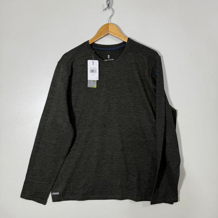 FREE COUNTRY SUPERSOFT SWEATSHIRT BRAND NEW INNER FLEECE DARK GREEN COLOUR