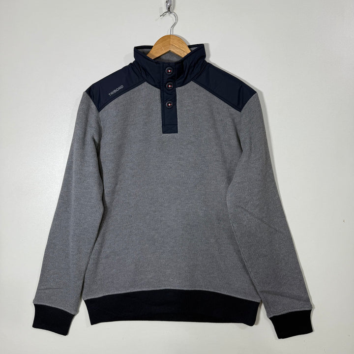 DECATHLON THREE BUTTON KNITWEAR SWEATER PULLOVER